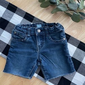 Boys gap raw hem cutoff shorts